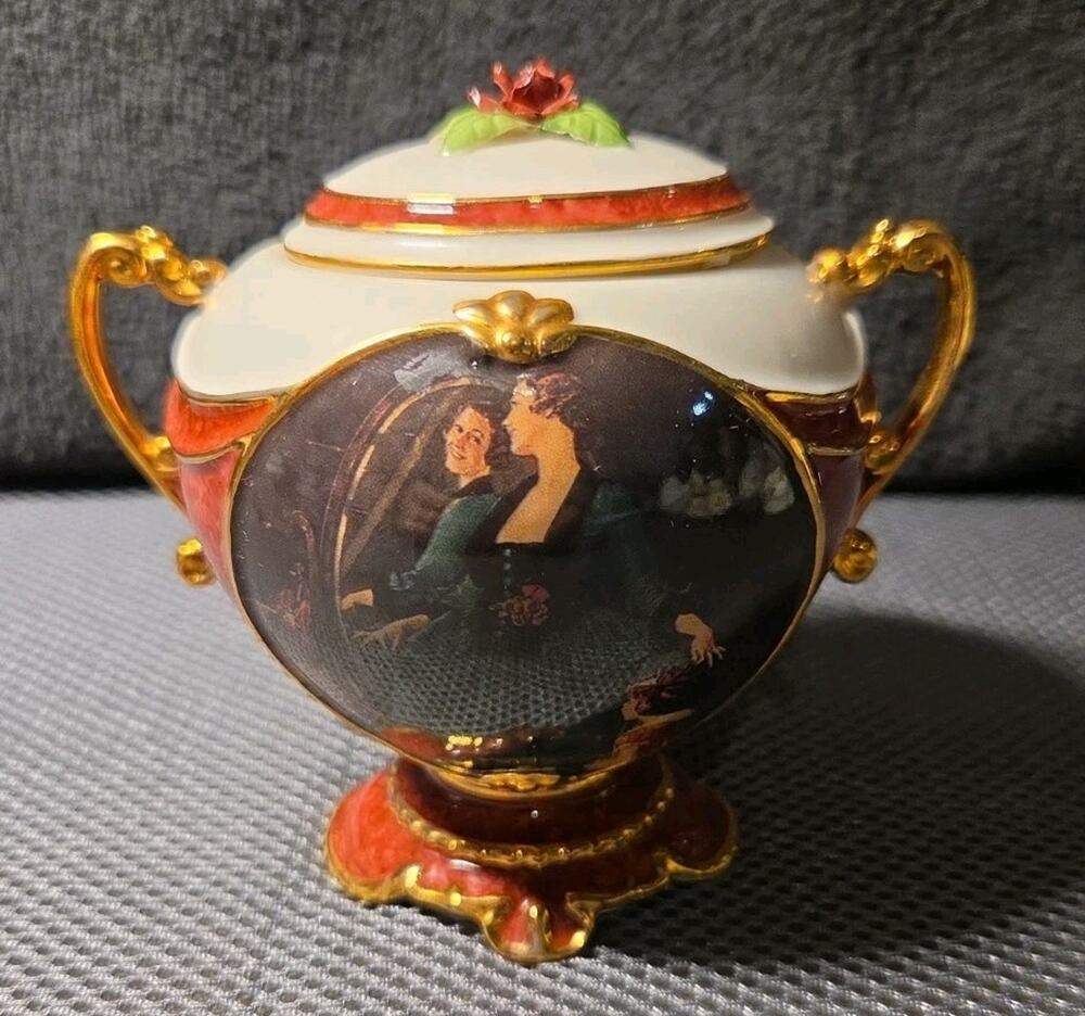 Norman Rockwell - 2001 URN Everylasting Memories Music Box - A Time to Remember